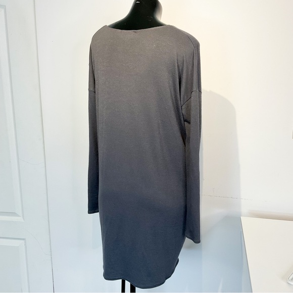 WILFRED ARITZIA Grey Long Sleeve Slouchy Top - Picture 10 of 11